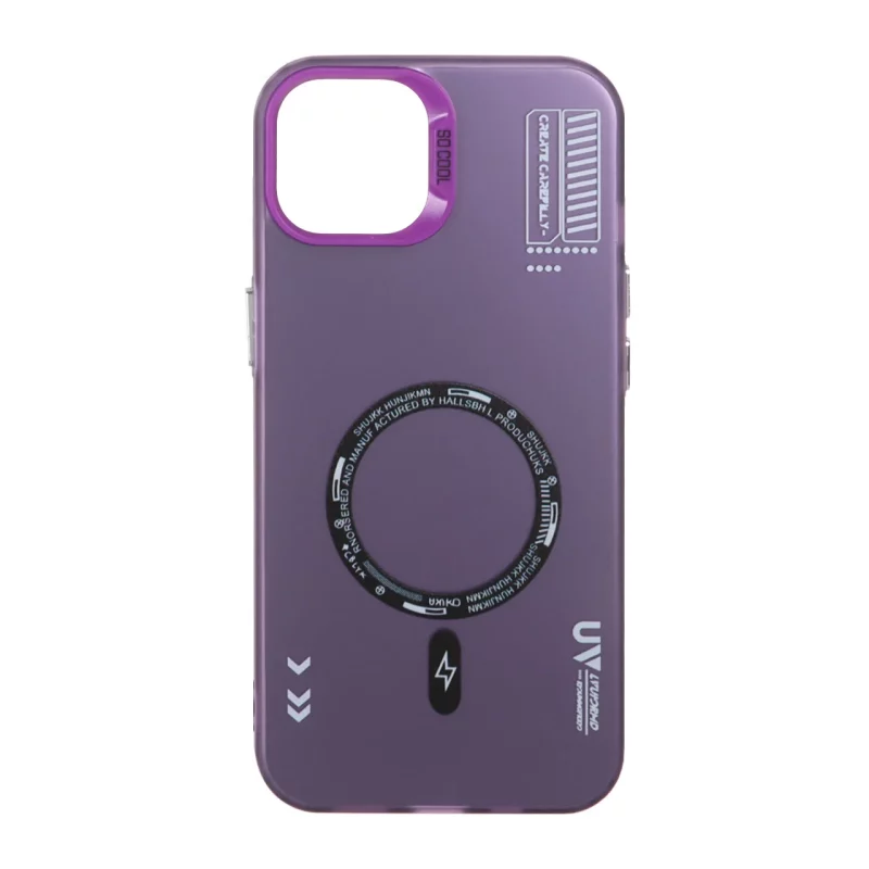 قاب SO COOL طرح مگ سیف RT مدل Apple iPhone 13 / iPhone 14 - بنفش - تصویر 2