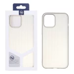 قاب Line Case ژله ای Apple iPhone 12 Pro Max - خاکستری (پک دار)