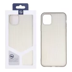 قاب Line Case ژله ای Apple iPhone 11 Pro Max - خاکستری (پک دار)