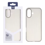 قاب Line Case ژله ای Apple iPhone 16 - خاکستری (پک دار)