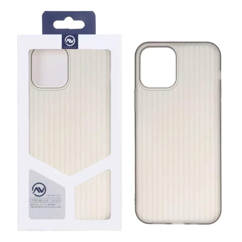قاب Line Case ژله ای Apple iPhone 12 Pro / iPhone 12 - خاکستری (پک دار) - تصویر 2