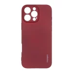 قاب سیلیکونی Spigen محافظ لنزدار Apple iPhone 16 Pro Max - زرشکی