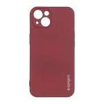 قاب سیلیکونی Spigen محافظ لنزدار Apple iPhone 13 / iPhone 14 - زرشکی