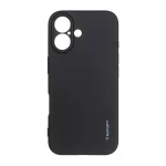 قاب سیلیکونی Spigen محافظ لنزدار Apple iPhone 16 - مشکی