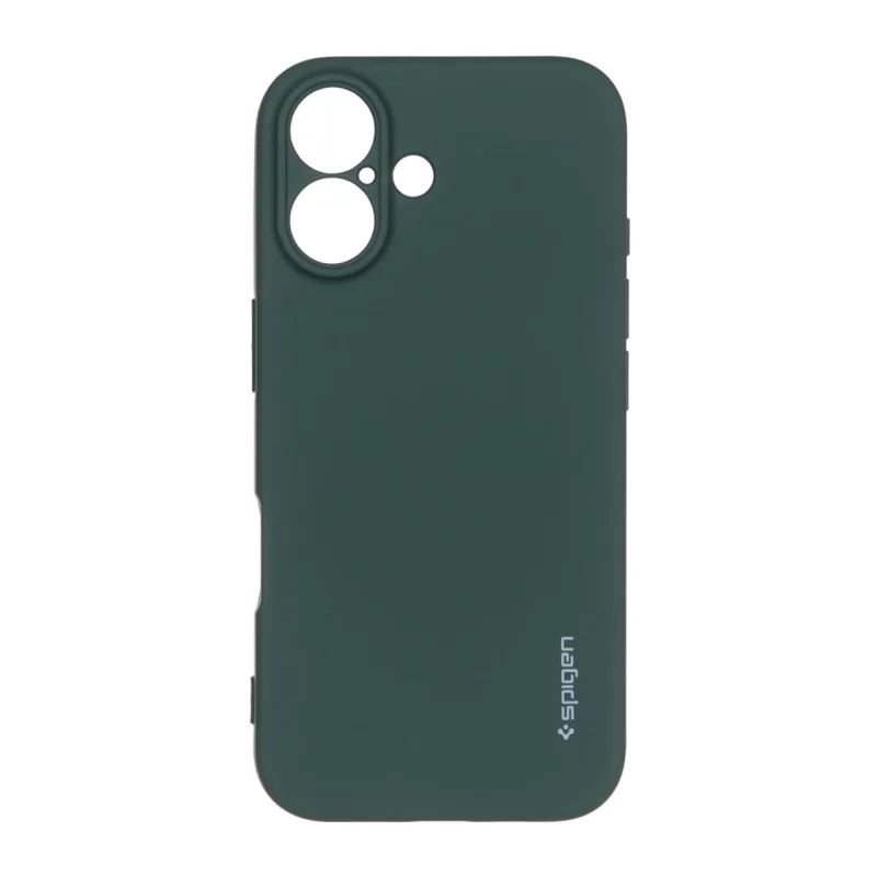 قاب سیلیکونی Spigen محافظ لنزدار Apple iPhone 16 - سبز - تصویر 2