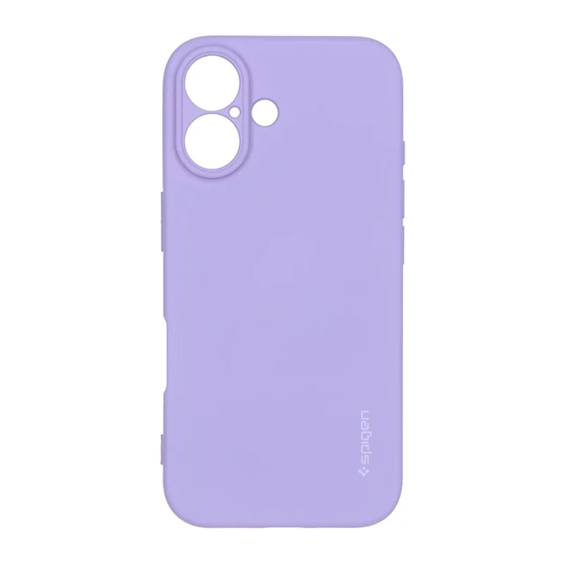 قاب سیلیکونی Spigen محافظ لنزدار Apple iPhone 16 - بنفش روشن - تصویر 2