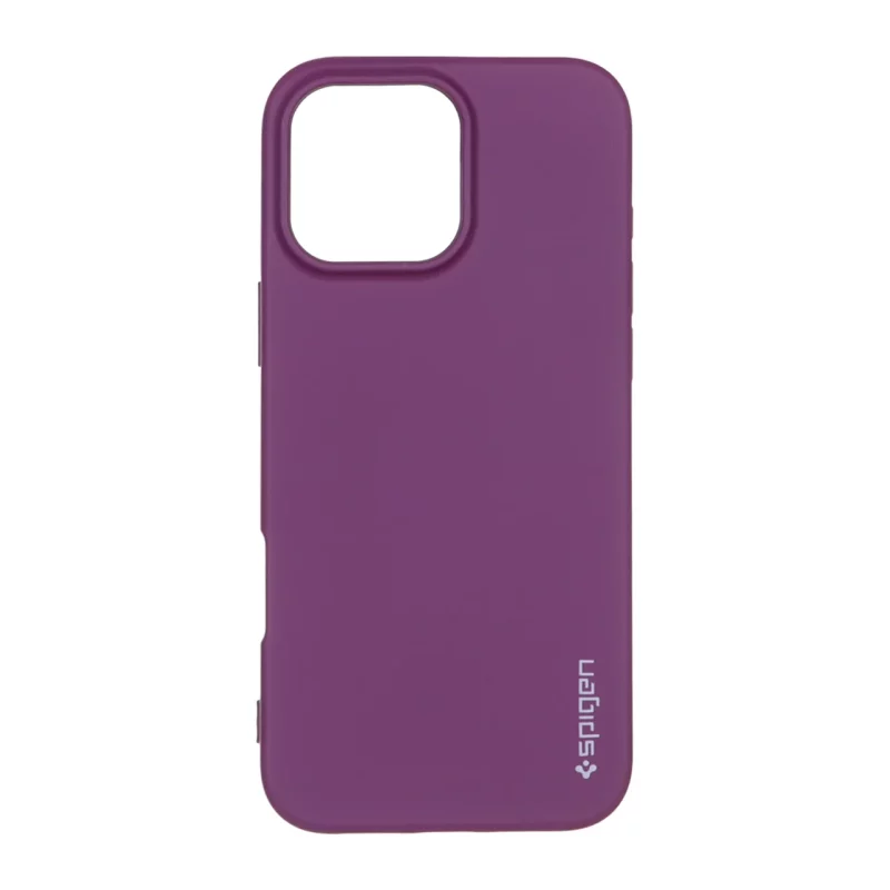 قاب سیلیکونی Spigen مدل Apple iPhone 16 Pro Max - ارغوانی - تصویر 2