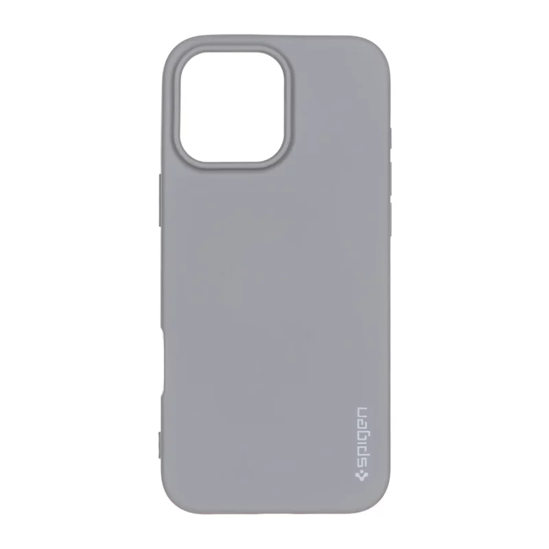 قاب سیلیکونی Spigen مدل Apple iPhone 16 Pro Max - طوسی - تصویر 2