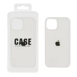 قاب سیلیکونی پاستیلی Apple iPhone 13 / iPhone 14 - کرم (پک دار)