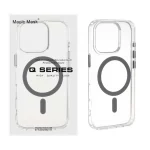 قاب اورجینال Iron Magic شفاف دور ژله ای MagSafe مدل Apple iPhone 16 Pro - خاکستری (پک دار)