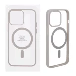 قاب شفاف Apple iPhone 13 Pro با قابلیت شارژ MagSafe - خاکستری (پک دار)