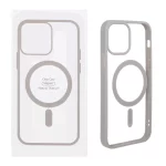 قاب شفاف Apple iPhone 12 Pro / iPhone 12 با قابلیت شارژ MagSafe - خاکستری (پک دار)