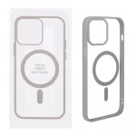 قاب شفاف Apple iPhone 13 Pro Max با قابلیت شارژ MagSafe - خاکستری (پک دار)
