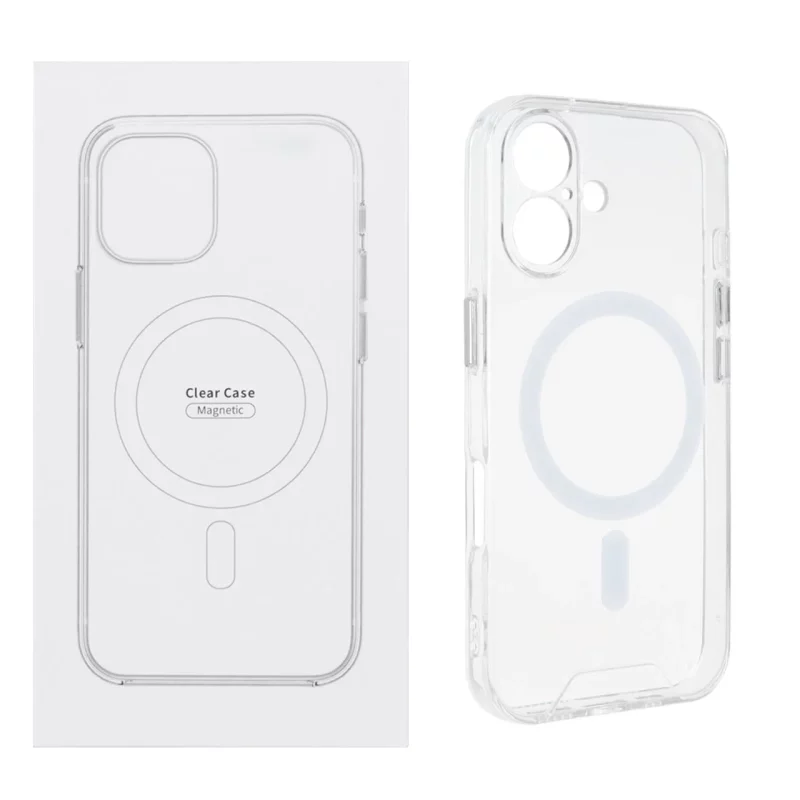 قاب شفاف محافظ لنزدار Apple iPhone 16 با قابلیت شارژ MagSafe (پک دار) - تصویر 2