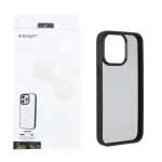 قاب اورجینال Spigen با توری اسپیکر فلزی Apple iPhone 15 Pro Max - مشکی (پک دار)