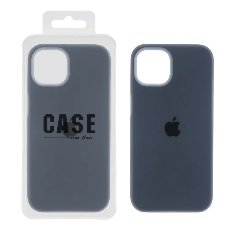 قاب سیلیکونی پاستیلی Apple iPhone 13 / iPhone 14 - سرمه ای (پک دار) - تصویر 2