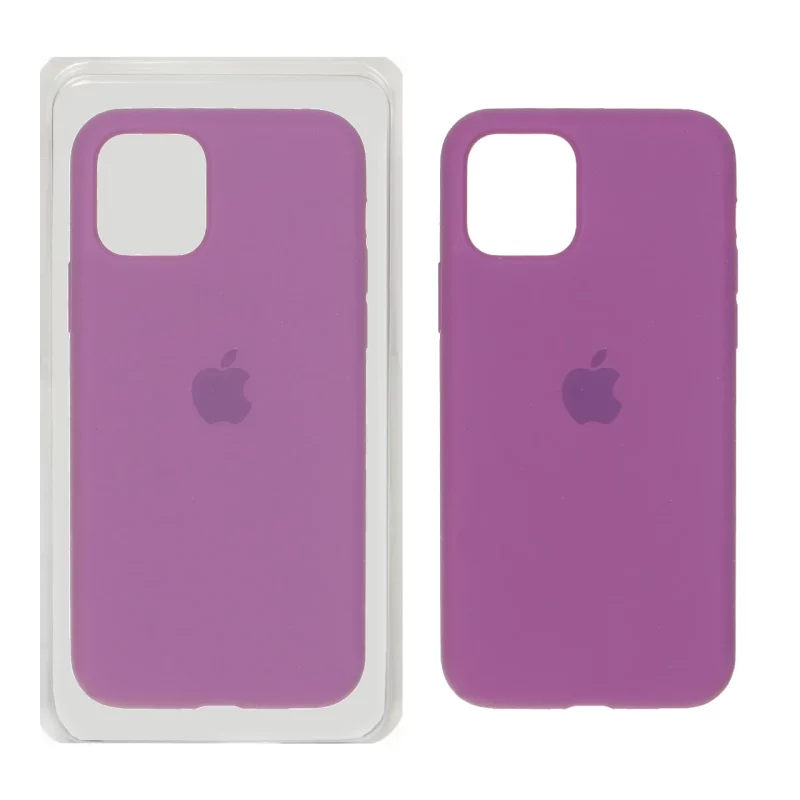 قاب سیلیکونی پاک کنی اورجینال Apple iPhone 11 Pro - ارغوانی (پک اصلی) - تصویر 2