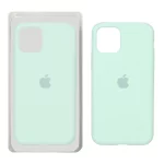 قاب سیلیکونی پاک کنی اورجینال Apple iPhone 11 Pro - سبز روشن (پک اصلی)