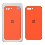 قاب سیلیکونی پاک کنی اورجینال Master Quality مدل Apple iPhone 7 Plus / iPhone 8 Plus - نارنجی (پک دار)