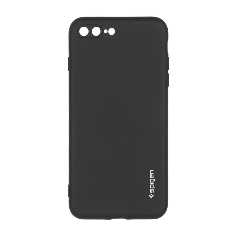 قاب سیلیکونی Spigen محافظ لنزدار Apple iPhone 7 Plus / iPhone 8 Plus - مشکی - تصویر 2