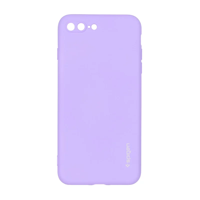 قاب سیلیکونی Spigen محافظ لنزدار Apple iPhone 7 Plus / iPhone 8 Plus - بنفش روشن - تصویر 2