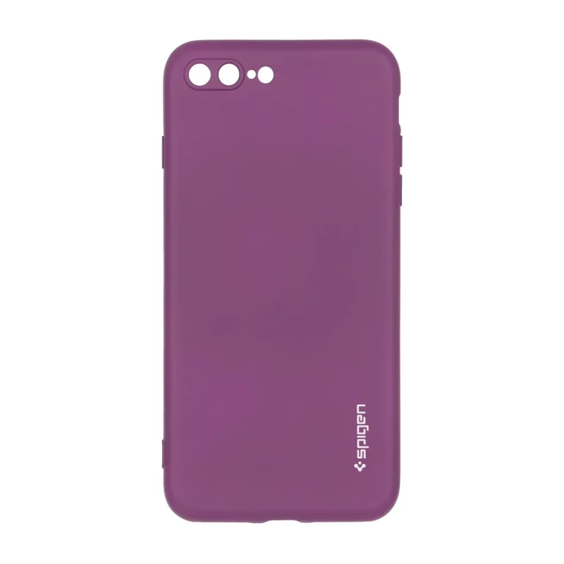 قاب سیلیکونی Spigen محافظ لنزدار Apple iPhone 7 Plus / iPhone 8 Plus - ارغوانی - تصویر 2