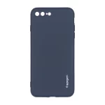 قاب سیلیکونی Spigen محافظ لنزدار Apple iPhone 7 Plus / iPhone 8 Plus - سرمه ای