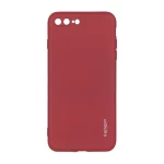 قاب سیلیکونی Spigen محافظ لنزدار Apple iPhone 7 Plus / iPhone 8 Plus - زرشکی