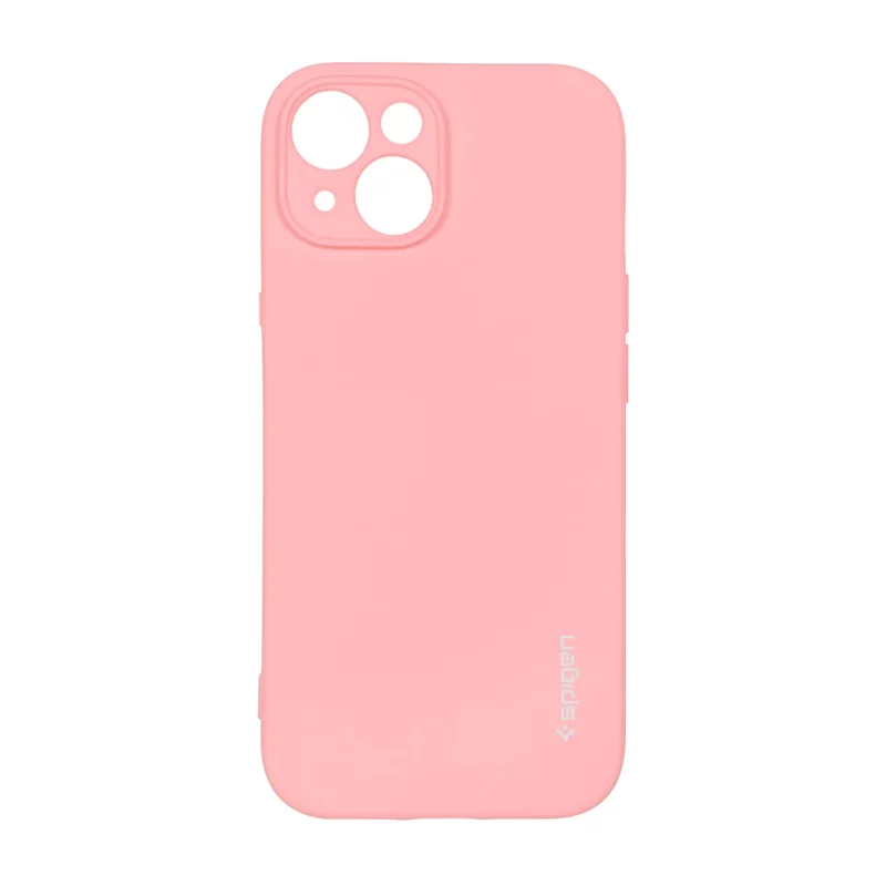 قاب سیلیکونی Spigen محافظ لنزدار Apple iPhone 15 / iPhone 14 / iPhone 13 - صورتی - تصویر 2