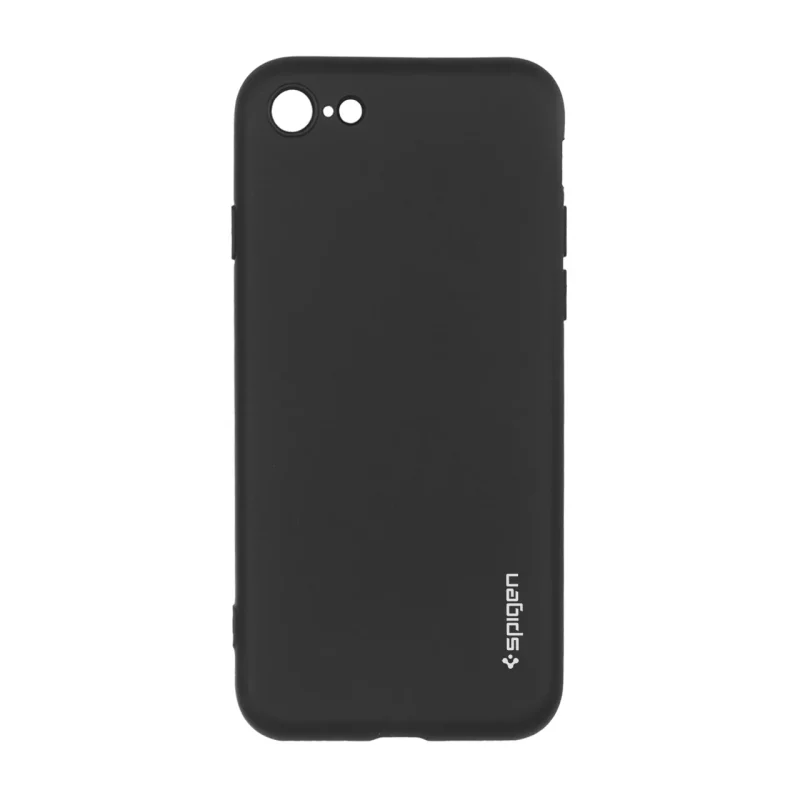 قاب سیلیکونی Spigen محافظ لنزدار Apple iPhone 7 / iPhone 8 / iPhone SE (2020) - مشکی - تصویر 2
