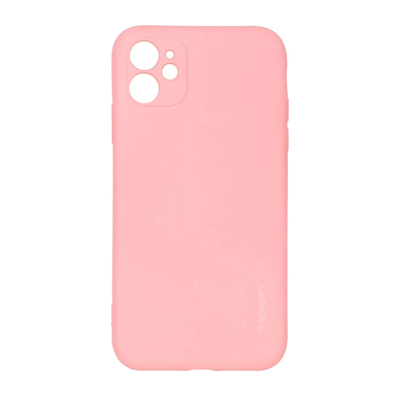 قاب سیلیکونی Spigen محافظ لنزدار Apple iPhone 11 - صورتی - تصویر 2