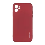 قاب سیلیکونی Spigen محافظ لنزدار Apple iPhone 11 - زرشکی