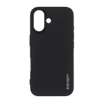 قاب سیلیکونی Spigen مدل Apple iPhone 16 - مشکی