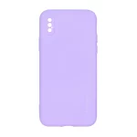قاب سیلیکونی Spigen محافظ لنزدار Apple iPhone X / iPhone XS - بنفش روشن