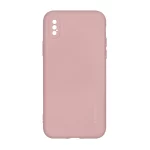 قاب سیلیکونی Spigen محافظ لنزدار Apple iPhone X / iPhone XS - صورتی چرک