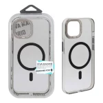 قاب اورجینال Viva Madrid پشت سخت MagSafe لنز نگین دار Apple iPhone 15 / iPhone 14 / iPhone 13 - مشکی (پک دار)