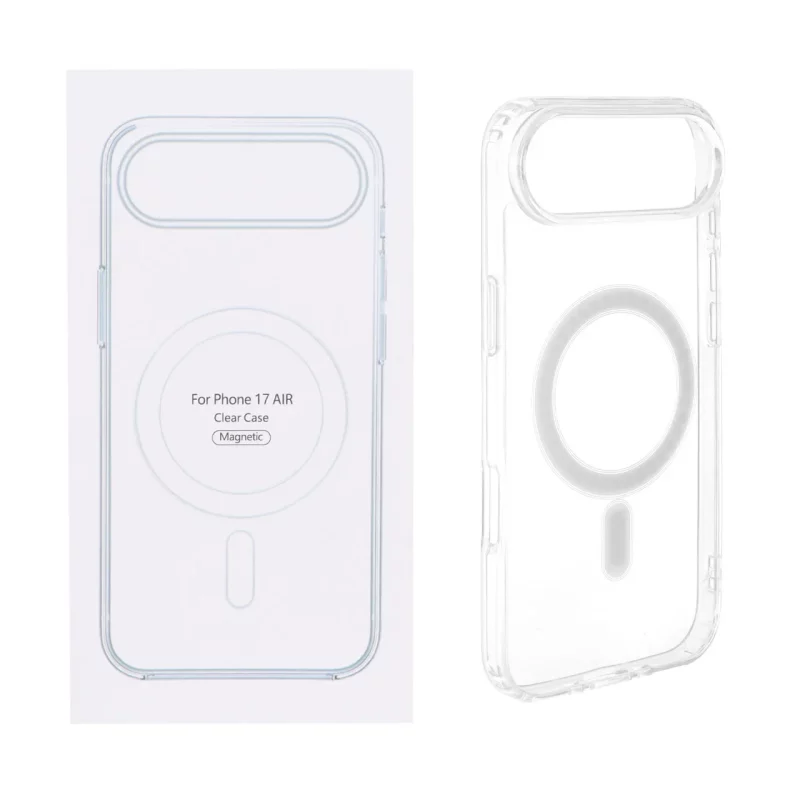 قاب شفاف Apple iPhone 17 Air با قابلیت شارژ MagSafe (پک دار) - تصویر 2