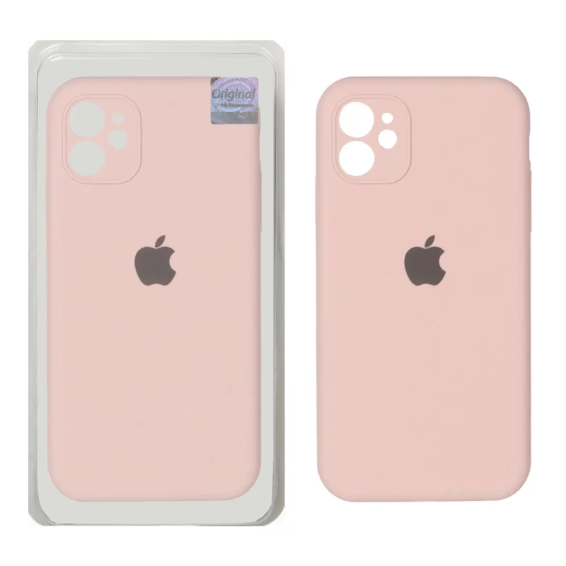 قاب سیلیکونی پاک کنی اورجینال Master Quality مدل Apple iPhone 11 - صورتی چرک (پک دار) - تصویر 2