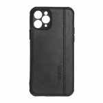 قاب طرح چرم RYOURK مدل Apple iPhone 11 pro - مشکی