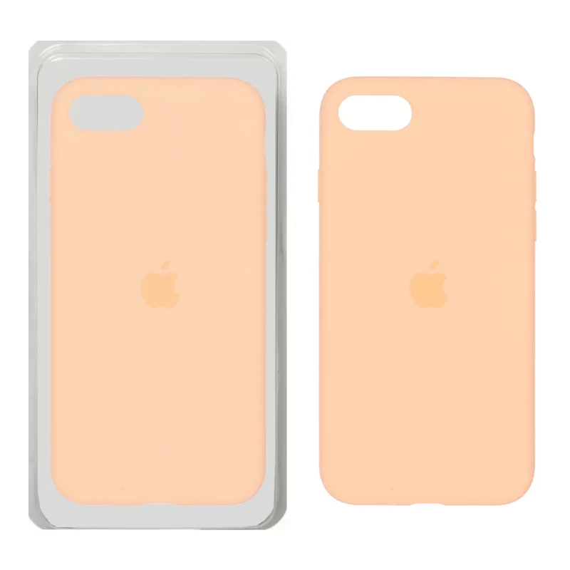 قاب سیلیکونی پاک کنی اورجینال Apple iPhone 7 / iPhone 8 / iPhone SE (2020) - گلبهی (پک اصلی) - تصویر 2