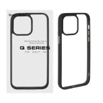 قاب اورجینال Q Series شفاف Ice مدل Apple iPhone 14 Pro Max - مشکی (پک دار)