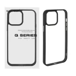 قاب اورجینال Q Series شفاف Ice مدل Apple iPhone 13 Pro Max - مشکی (پک دار)