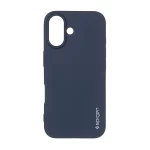 قاب سیلیکونی Spigen مدل Apple iPhone 16 - سرمه ای