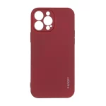 قاب سیلیکونی Spigen محافظ لنزدار Apple iPhone 13 Pro Max - زرشکی