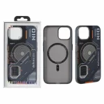 قاب Wecan طرح الکترونیک Defens مدل Apple iPhone 13 / iPhone 14 - مشکی (پک دار)