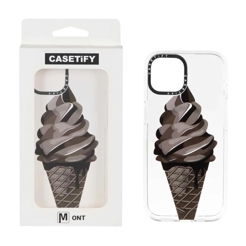 قاب Casetify شفاف Magsafe طرح دار Apple iPhone 13 / iPhone 14 - کد 82 - تصویر 2