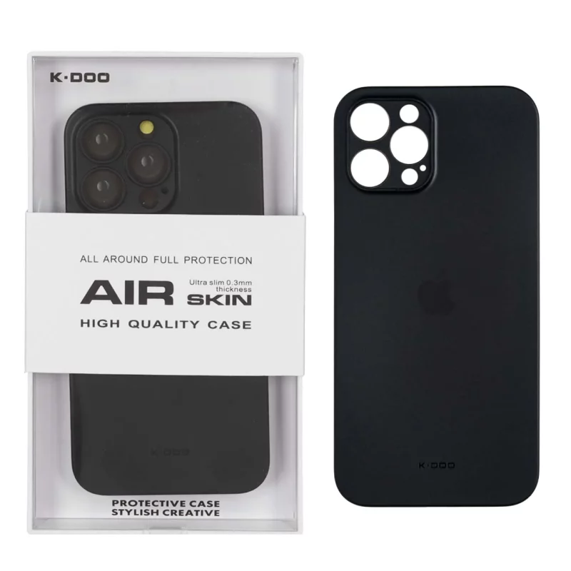 قاب Original KDoo Air Skin مدل Apple iPhone 13 Pro - مشکی (پک دار) - NTC - تصویر 2