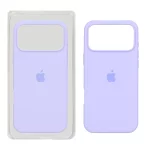 قاب سیلیکونی پاک کنی اورجینال Apple iPhone 17 Pro Max - یاسی (پک اصلی)