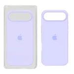 قاب سیلیکونی پاک کنی اورجینال Apple iPhone 17 Air - یاسی (پک اصلی)