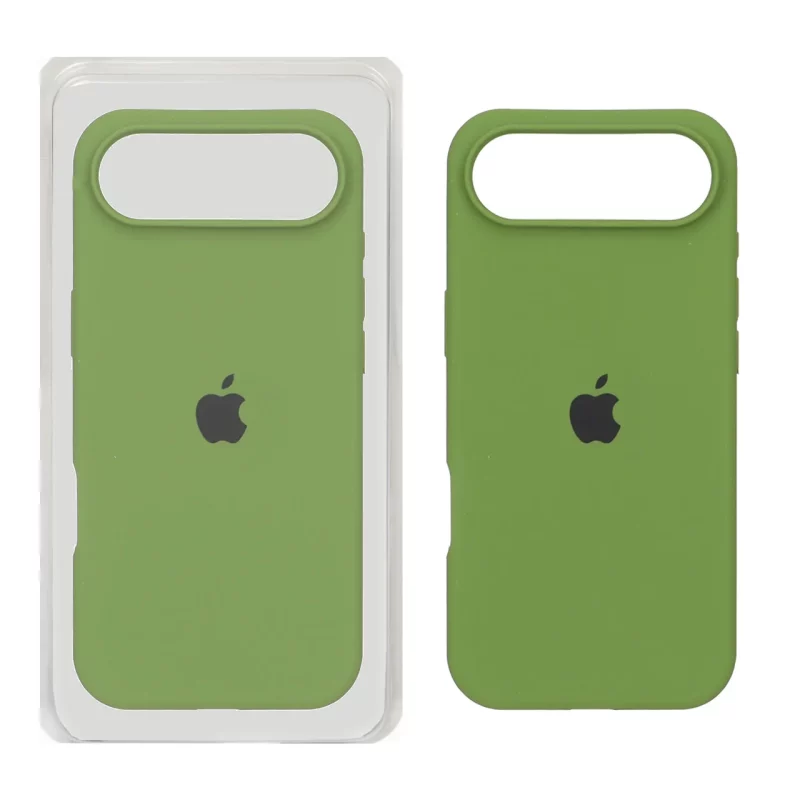 قاب سیلیکونی پاک کنی اورجینال Apple iPhone 17 Air - سبز (پک اصلی) - تصویر 2